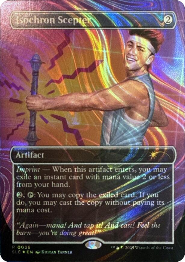 Isochron Scepter (Halo Foil) [Secret Lair Countdown Kit] - The Mythic Store | 24h Order Processing