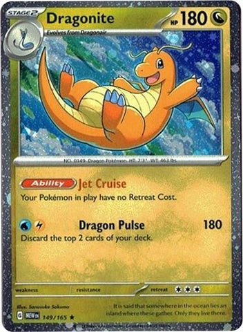 Dragonite 149/165 (Cosmos Holo) [Miscellaneous Cards] - The Mythic Store | 24h Order Processing