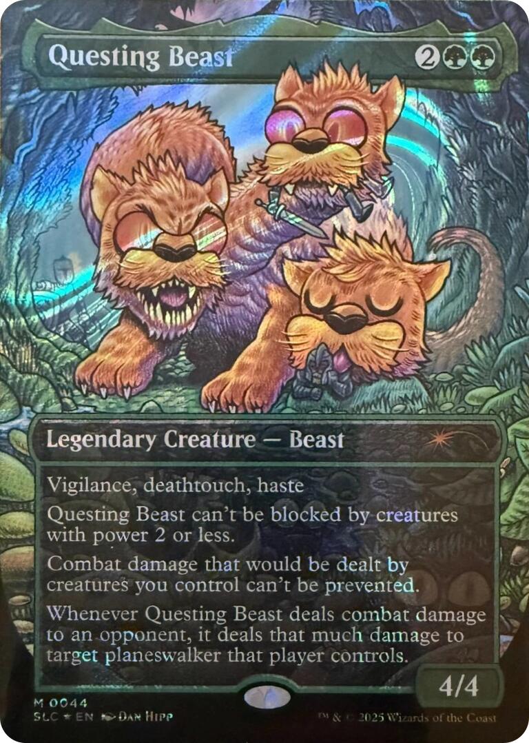 Questing Beast (Halo Foil) [Secret Lair Countdown Kit] - The Mythic Store | 24h Order Processing