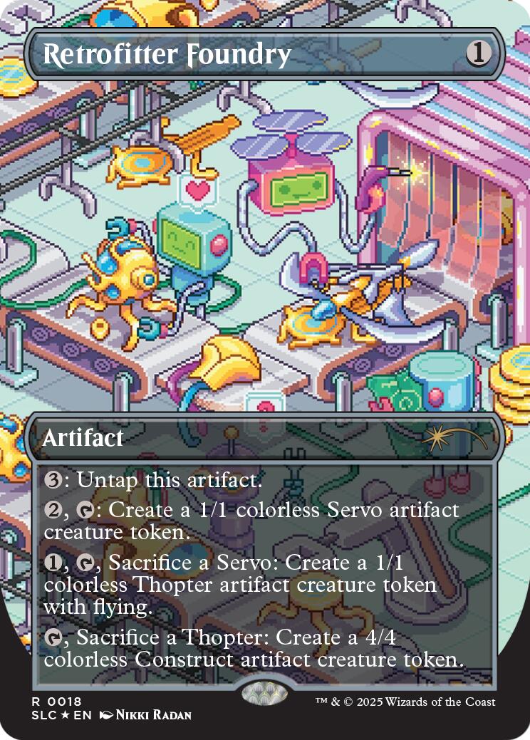 Retrofitter Foundry (Halo Foil) [Secret Lair Countdown Kit] - The Mythic Store | 24h Order Processing