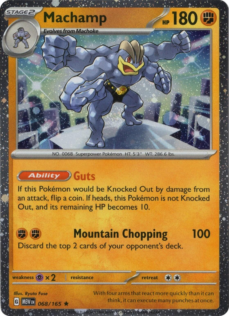 Machamp 068/165 (Cosmos Holo) [Miscellaneous Cards] - The Mythic Store | 24h Order Processing