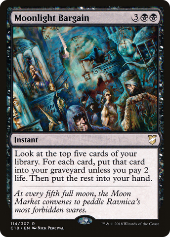 Moonlight Bargain [Commander 2018] - The Mythic Store | 24h Order Processing