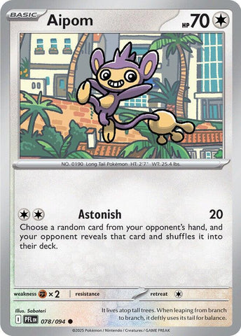Aipom (078/094) [Mega Evolution: Phantasmal Flames] - The Mythic Store | 24h Order Processing