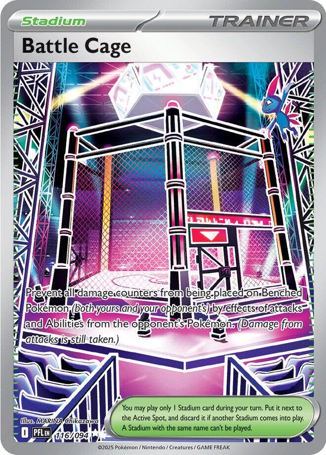 Battle Cage (116/094) [Mega Evolution: Phantasmal Flames] - The Mythic Store | 24h Order Processing