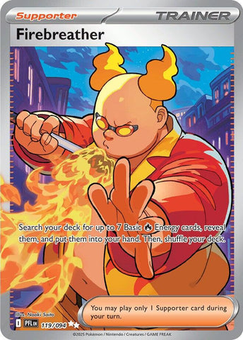 Firebreather (119/094) [Mega Evolution: Phantasmal Flames] - The Mythic Store | 24h Order Processing