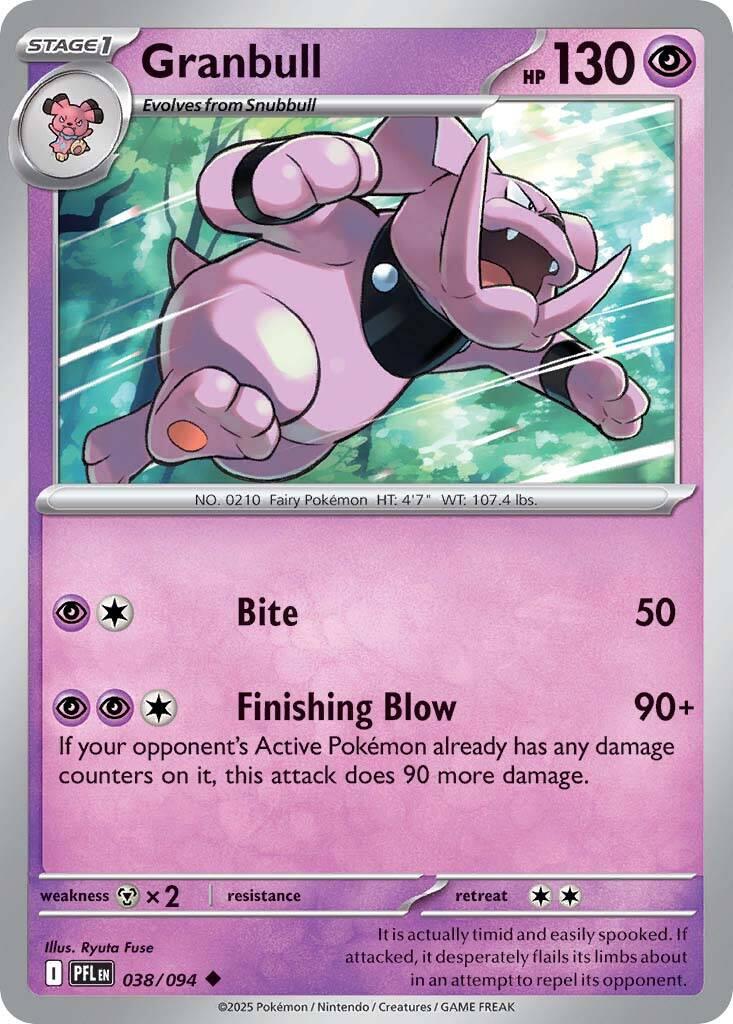 Granbull (038/094) [Mega Evolution: Phantasmal Flames] - The Mythic Store | 24h Order Processing