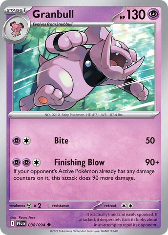 Granbull (038/094) [Mega Evolution: Phantasmal Flames] - The Mythic Store | 24h Order Processing