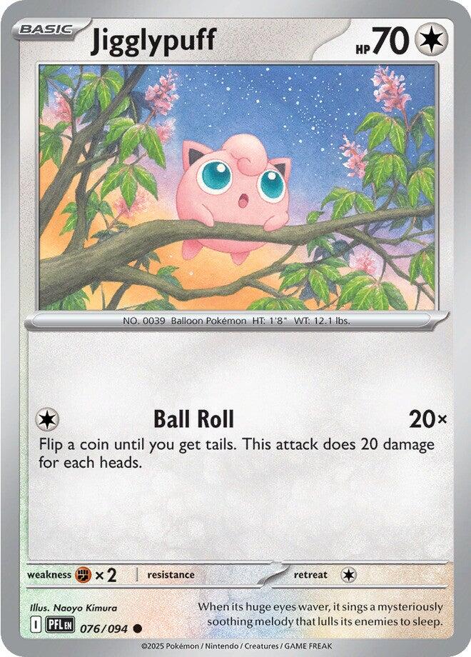 Jigglypuff (076/094) [Mega Evolution: Phantasmal Flames] - The Mythic Store | 24h Order Processing