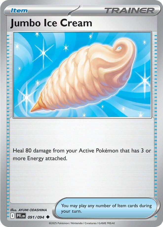Jumbo Ice Cream (091/094) [Mega Evolution: Phantasmal Flames] - The Mythic Store | 24h Order Processing