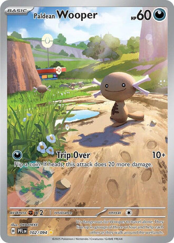 Paldean Wooper (102/094) [Mega Evolution: Phantasmal Flames] - The Mythic Store | 24h Order Processing
