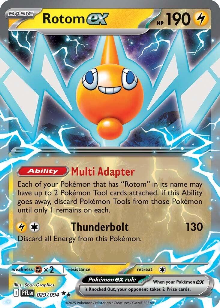 Rotom ex (029/094) [Mega Evolution: Phantasmal Flames] - The Mythic Store | 24h Order Processing