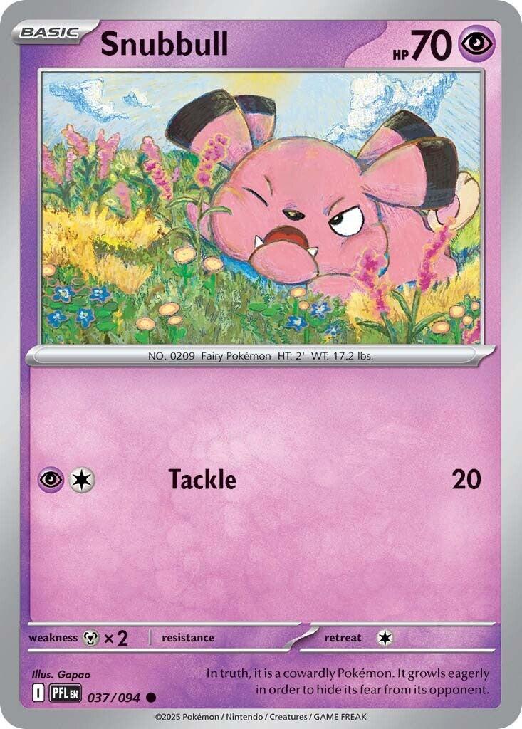 Snubbull (037/094) [Mega Evolution: Phantasmal Flames] - The Mythic Store | 24h Order Processing