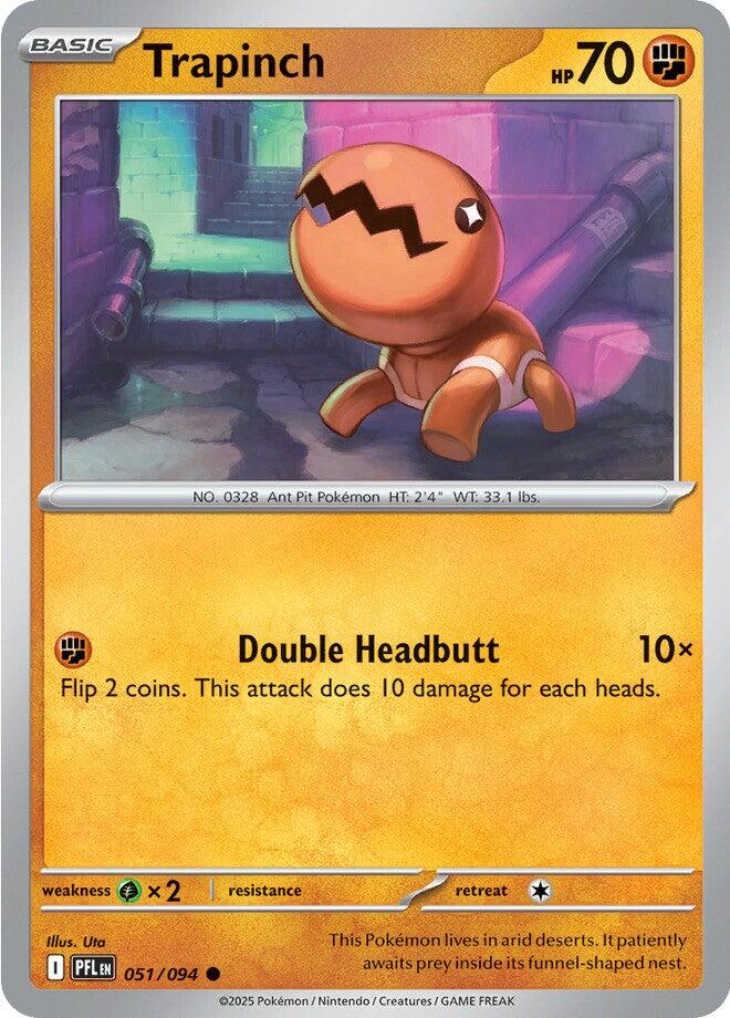 Trapinch (051/094) [Mega Evolution: Phantasmal Flames] - The Mythic Store | 24h Order Processing