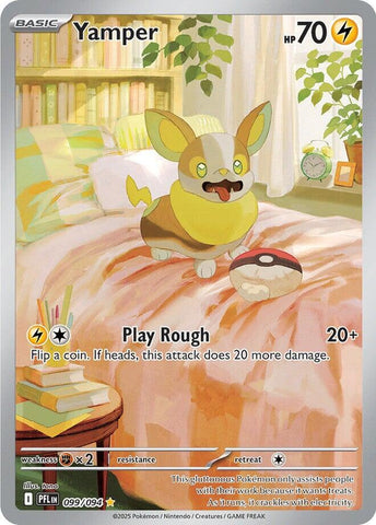 Yamper (099/094) [Mega Evolution: Phantasmal Flames] - The Mythic Store | 24h Order Processing