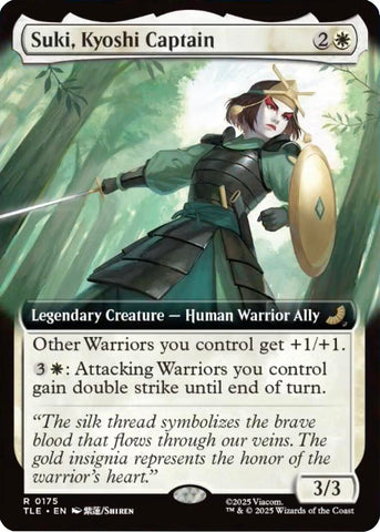 Suki, Kyoshi Captain (Extended Art) [Avatar: The Last Airbender: Eternal-Legal] - The Mythic Store | 24h Order Processing