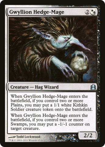 Gwyllion Hedge-Mage [Commander 2011] - The Mythic Store | 24h Order Processing