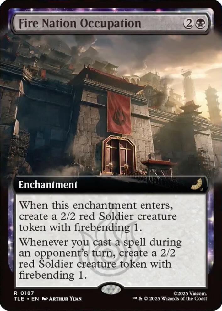 Fire Nation Occupation (Extended Art) [Avatar: The Last Airbender: Eternal-Legal] - The Mythic Store | 24h Order Processing