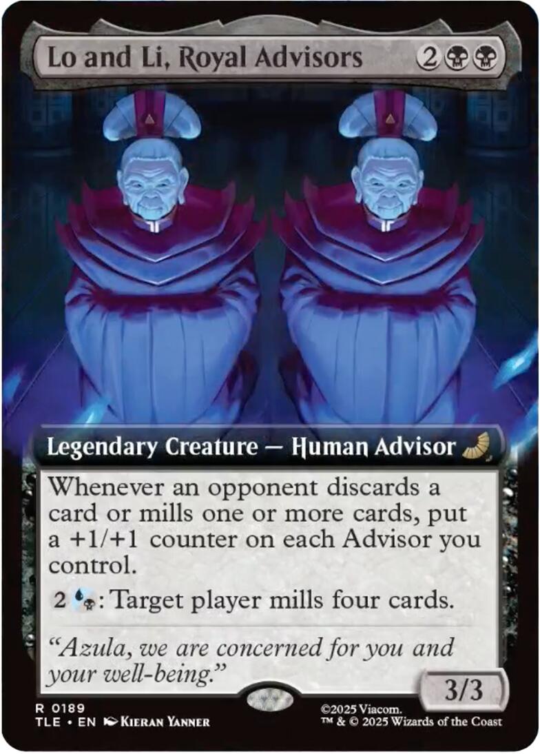 Lo and Li, Royal Advisors (Extended Art) [Avatar: The Last Airbender: Eternal-Legal] - The Mythic Store | 24h Order Processing