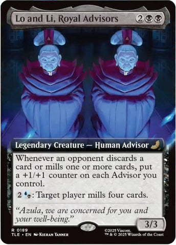 Lo and Li, Royal Advisors (Extended Art) [Avatar: The Last Airbender: Eternal-Legal] - The Mythic Store | 24h Order Processing