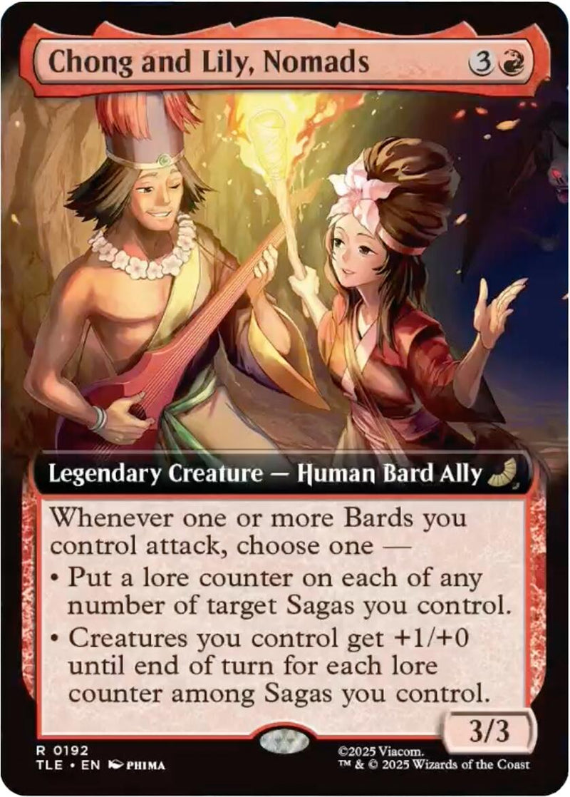 Chong and Lily, Nomads (Extended Art) [Avatar: The Last Airbender: Eternal-Legal] - The Mythic Store | 24h Order Processing