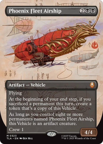 Phoenix Fleet Airship (Borderless) [Avatar: The Last Airbender] - The Mythic Store | 24h Order Processing