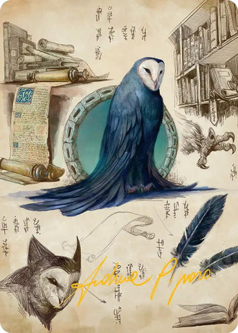 Wan Shi Tong, Librarian Art Card (Gold-Stamped Signature) [Avatar: The Last Airbender Art Series] - The Mythic Store | 24h Order Processing