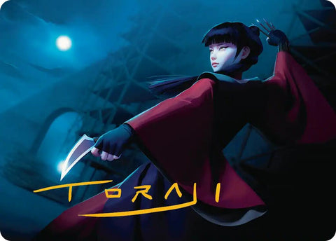 Mai, Jaded Edge Art Card (Gold-Stamped Signature) [Avatar: The Last Airbender Art Series] - The Mythic Store | 24h Order Processing