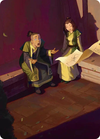 Sokka and Suki Art Card [Avatar: The Last Airbender Art Series] - The Mythic Store | 24h Order Processing