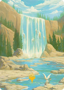 Island Art Card (Gold-Stamped Signature) [Avatar: The Last Airbender Art Series] - The Mythic Store | 24h Order Processing