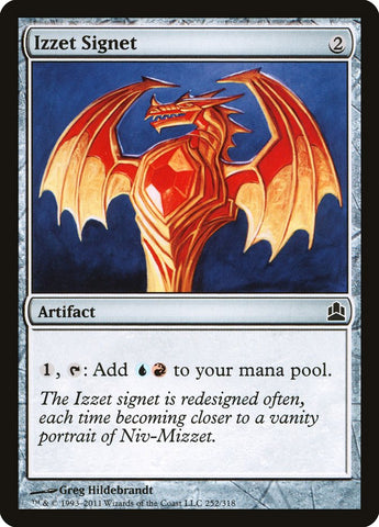 Izzet Signet [Commander 2011] - The Mythic Store | 24h Order Processing