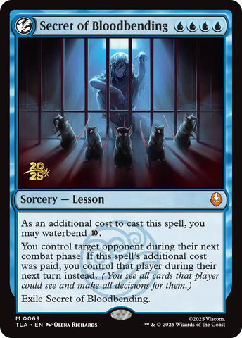 Secret of Bloodbending [Avatar: The Last Airbender Prerelease Cards] - The Mythic Store | 24h Order Processing