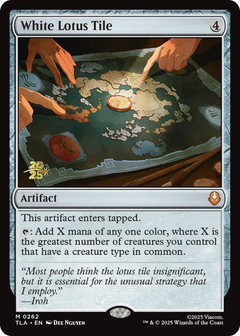 White Lotus Tile [Avatar: The Last Airbender Prerelease Cards] - The Mythic Store | 24h Order Processing