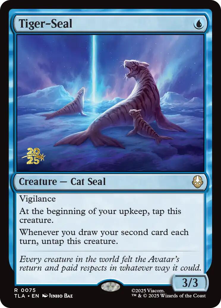 Tiger-Seal [Avatar: The Last Airbender Prerelease Cards] - The Mythic Store | 24h Order Processing