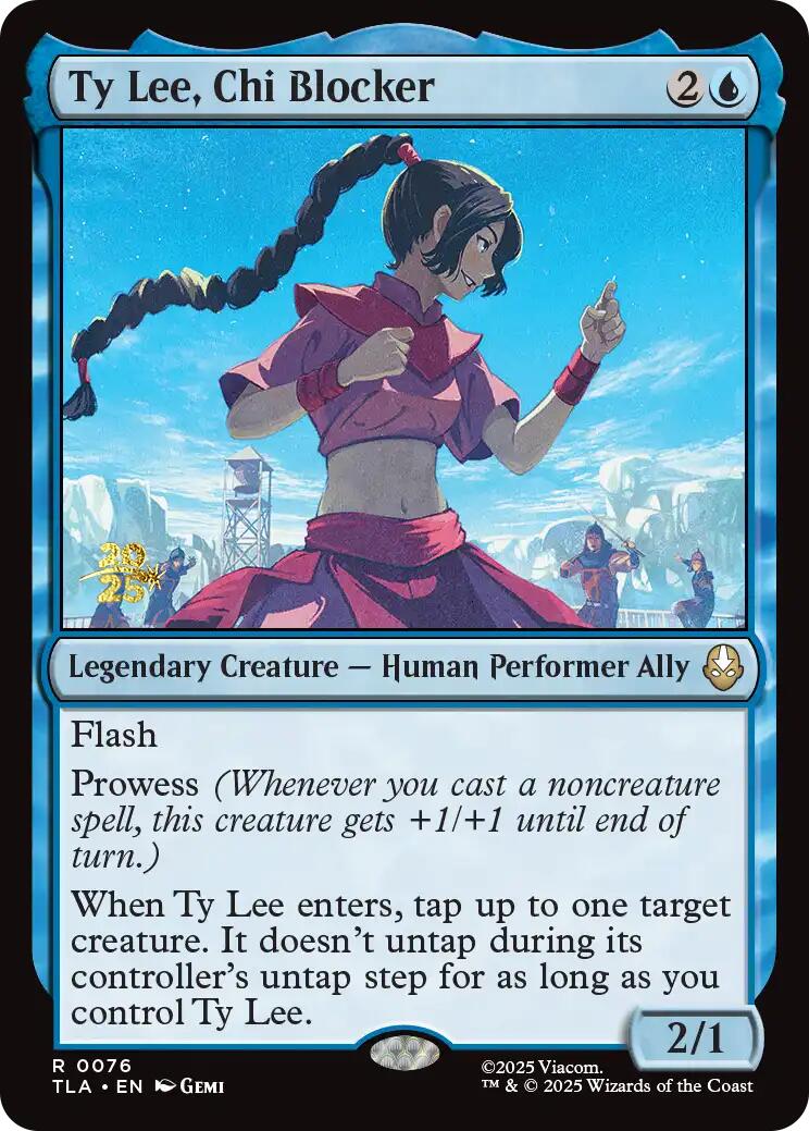 Ty Lee, Chi Blocker [Avatar: The Last Airbender Prerelease Cards] - The Mythic Store | 24h Order Processing