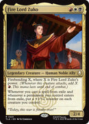 Fire Lord Zuko [Avatar: The Last Airbender Prerelease Cards] - The Mythic Store | 24h Order Processing