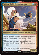 Sokka, Bold Boomeranger [Avatar: The Last Airbender Prerelease Cards] - The Mythic Store | 24h Order Processing