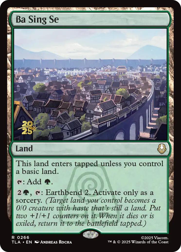 Ba Sing Se [Avatar: The Last Airbender Prerelease Cards] - The Mythic Store | 24h Order Processing