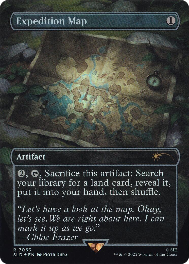 Expedition Map (Rainbow Foil) [Secret Lair Drop Series] - The Mythic Store | 24h Order Processing