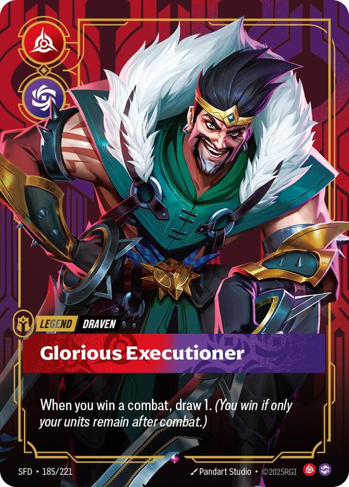 Draven - Glorious Executioner (185/221) [Spiritforged] - The Mythic Store | 24h Order Processing