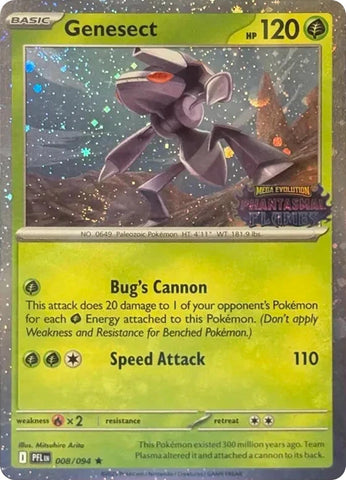Genesect (008/094) (Cosmos Holo) (Best Buy Exclusive) [Miscellaneous Cards] - The Mythic Store | 24h Order Processing