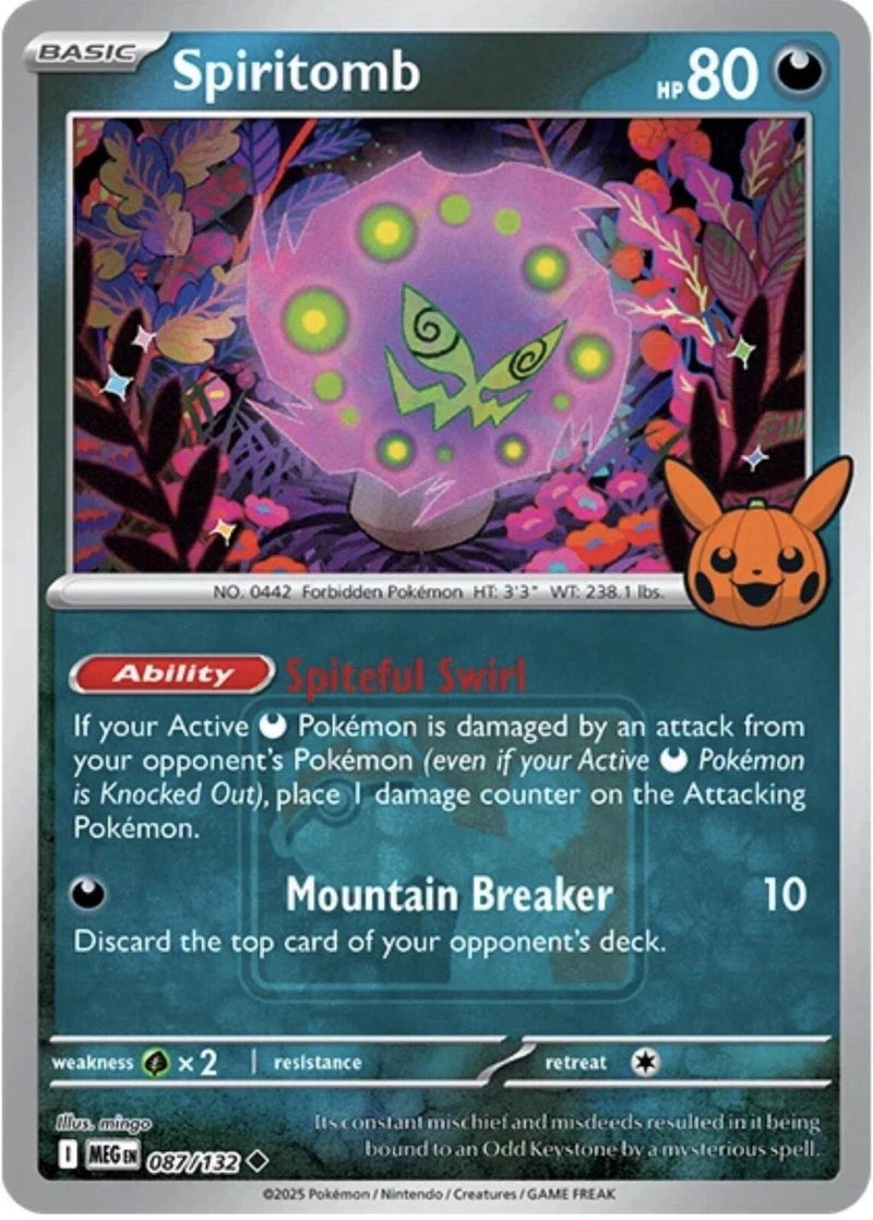 Spiritomb (087/132) (Trick or Trade Stamped) [Miscellaneous Cards] - The Mythic Store | 24h Order Processing