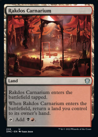 Rakdos Carnarium [Dominaria United Commander] - The Mythic Store | 24h Order Processing