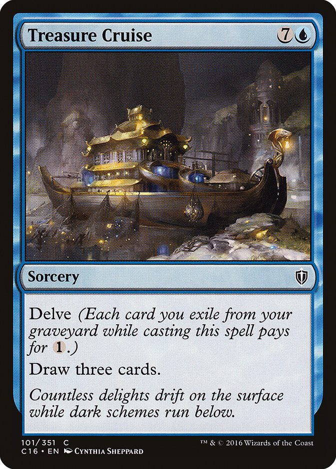 Treasure Cruise [Commander 2016] - The Mythic Store | 24h Order Processing