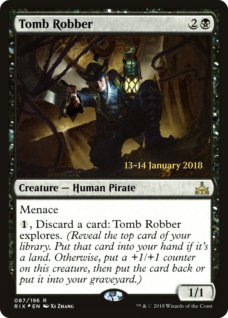 Tomb Robber [Rivals of Ixalan Prerelease Promos] - The Mythic Store | 24h Order Processing