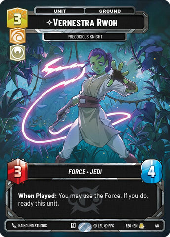 Vernestra Rwoh - Precocious Knight (48) (48) [Sector and Regional Promos: Season 1] - The Mythic Store | 24h Order Processing