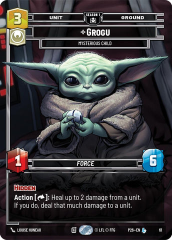 Grogu - Mysterious Child (61) (61) [Sector and Regional Promos: Season 1] - The Mythic Store | 24h Order Processing