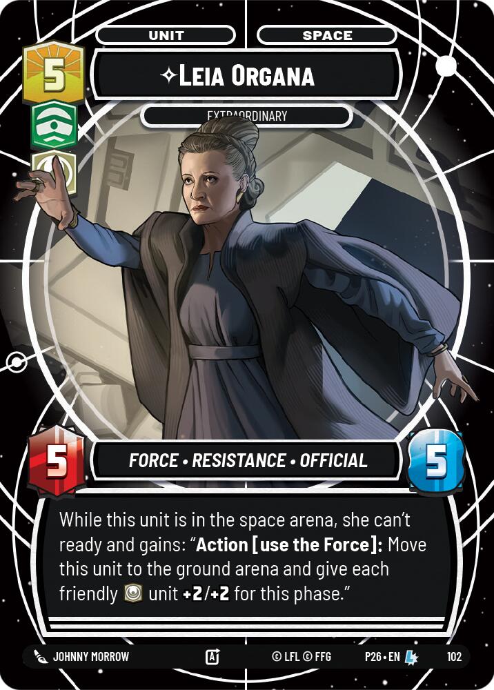 Leia Organa - Extraordinary (102) (102) [Sector and Regional Promos: Season 1] - The Mythic Store | 24h Order Processing