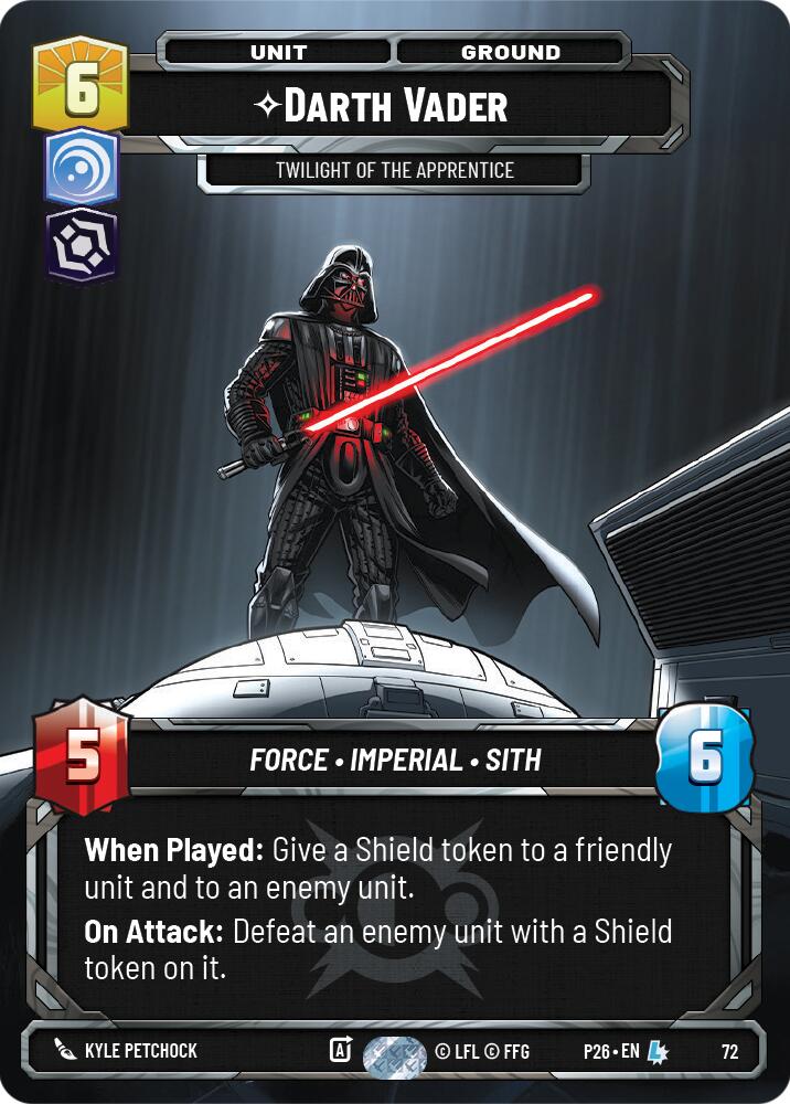 Darth Vader - Twilight of the Apprentice (72) (72) [Sector and Regional Promos: Season 1] - The Mythic Store | 24h Order Processing