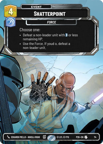 Shatterpoint (74) (74) [Sector and Regional Promos: Season 1] - The Mythic Store | 24h Order Processing