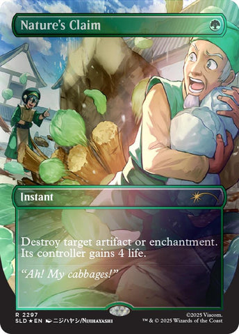 Nature's Claim (Rainbow Foil) [Secret Lair Drop Series]